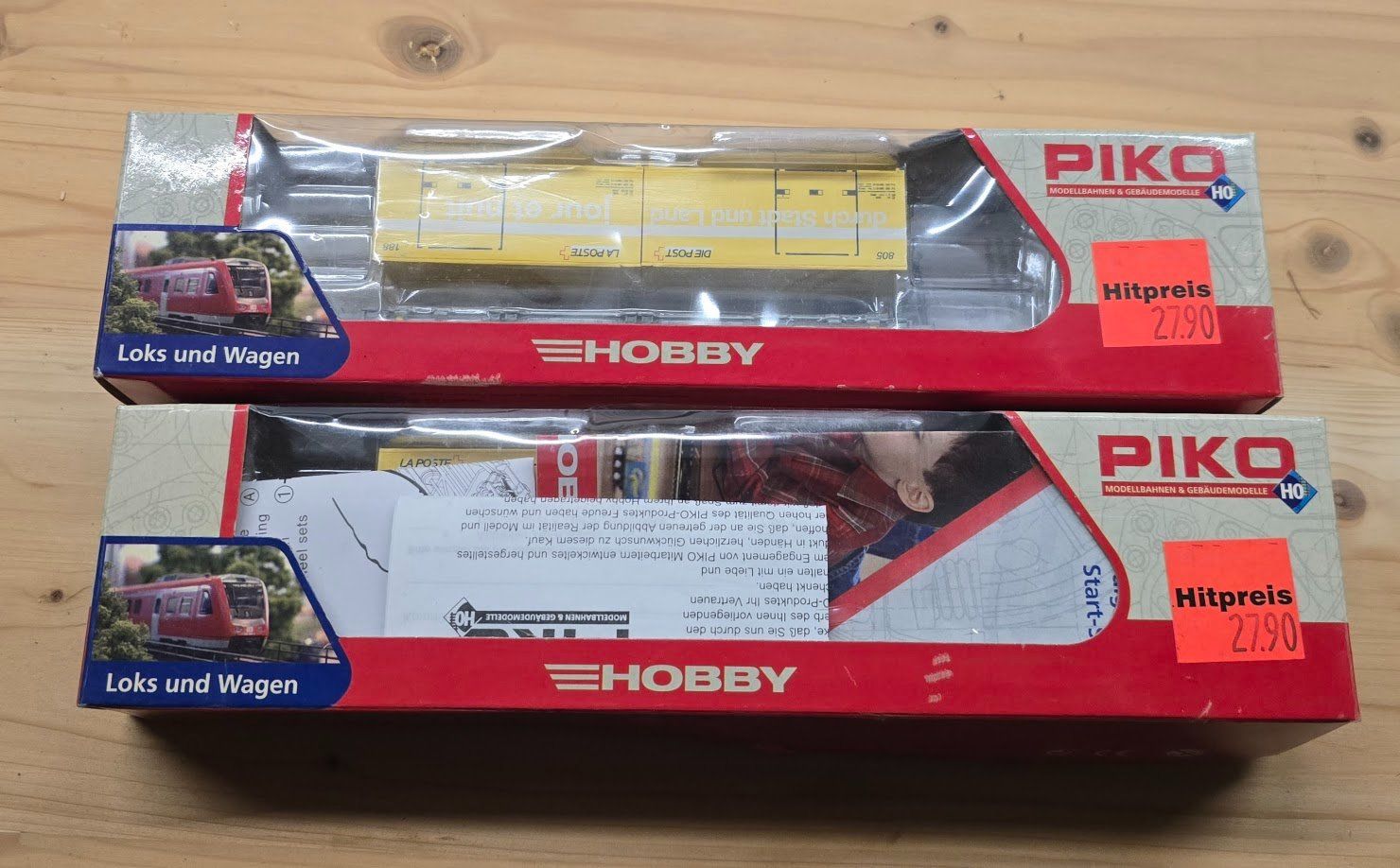 Piko Modelleisenbahnen: 2 wagon Piko – Gebraucht aus la cibourg von t-m-a 1