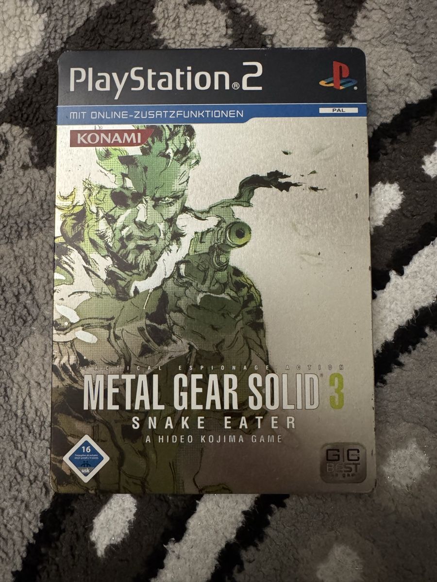 Sony Giochi: Metal Gear Solid 3: Snake Eater PS2 PAL Steelbook – Usato da Beringen venduto da ton_dx2f