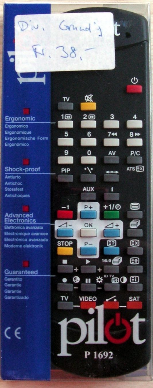 Grundig Fernbedienungen: Grundig Fernbedienung – Neu und originalverpackt aus Wetzikon ZH von kleinerfunk