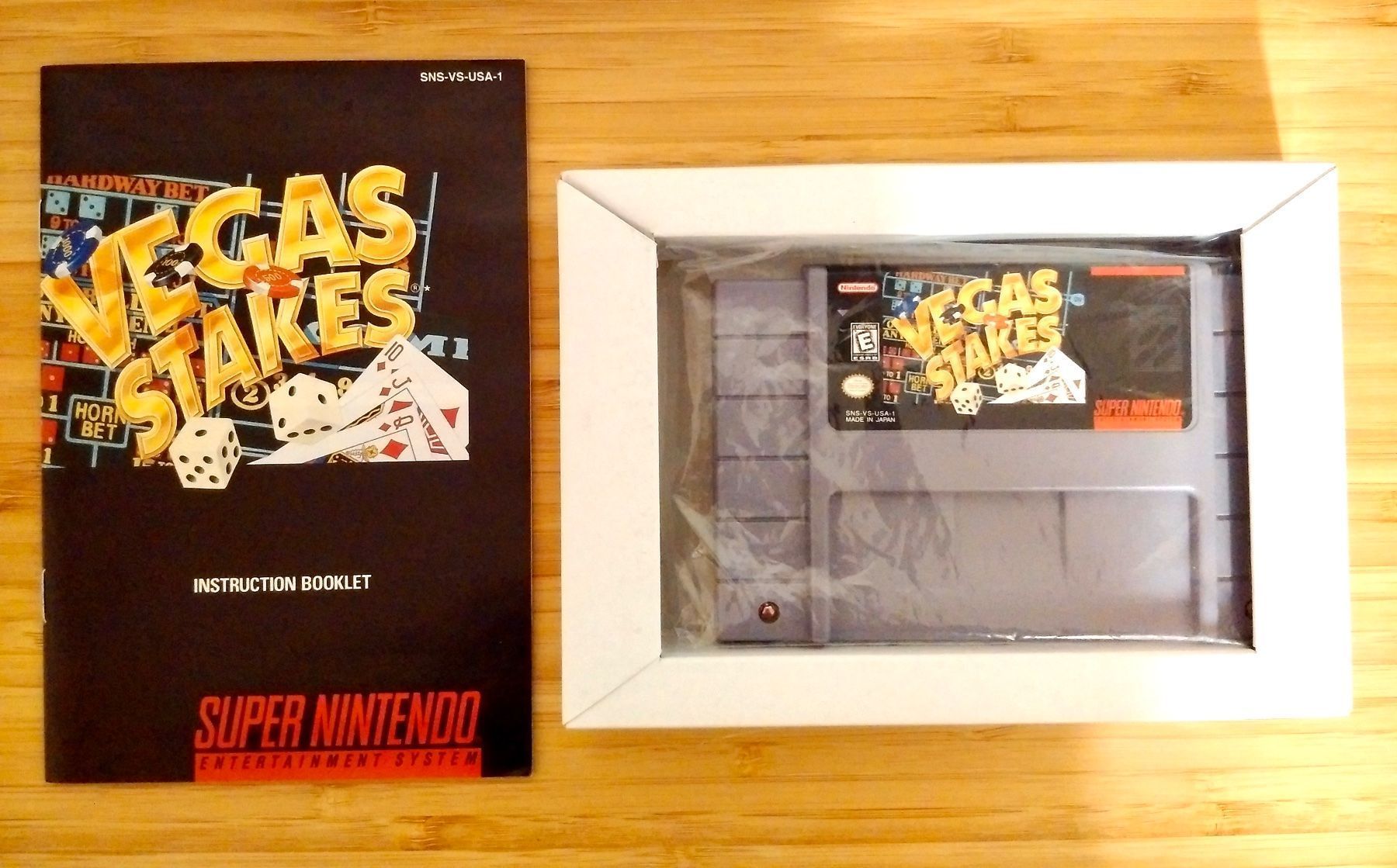 Nintendo Giochi: Vegas Stakes Super Nintendo NTSC – Nuovo (secondo la descrizione) da Winterthur venduto da Ricci2012 2