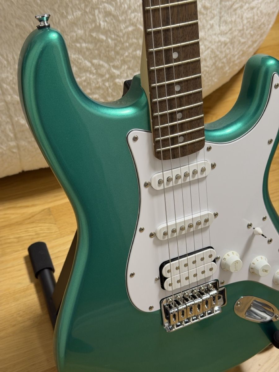 Squier Strumenti musicali: Fender Squire Stratocaster Affinity Teal Green – Usato da Thun venduto da Pier86 3