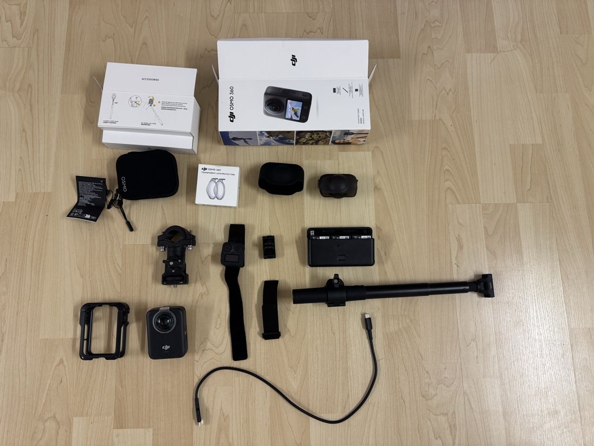 DJI Action Cam: DJI Osmo 360 Adventure Combo – Neu (gemäss Beschreibung) aus Zell ZH von Guffos