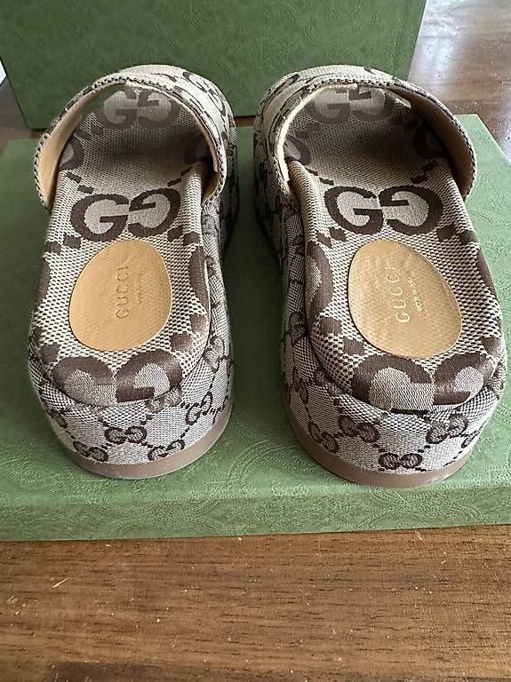 Scarpe da uomo: Gucci GG Canvas Slides – Usato da Erlinsbach SO venduto da VWV1 4