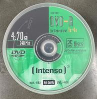 Intenso DVD-R 4.70GB Rohlinge 25er Pack