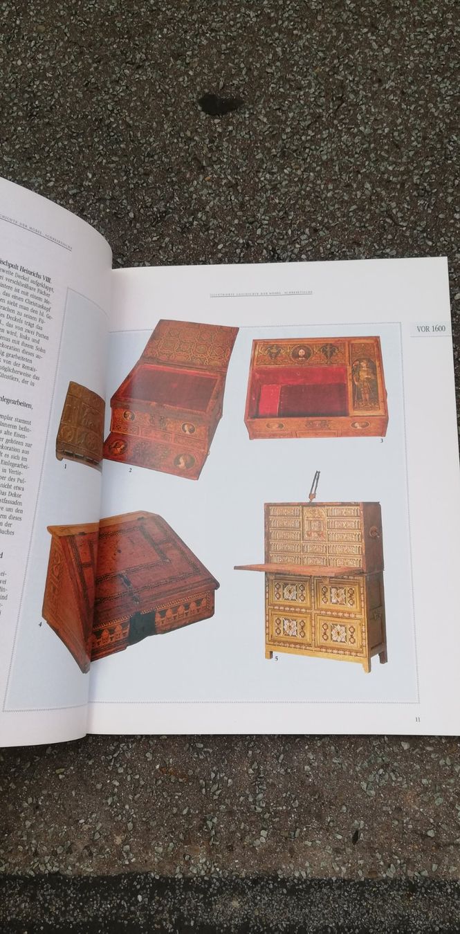 Bücher: Schreibtische - Illustrierte Geschichte der Möbel – Gebraucht aus Thun von Matthias72 4