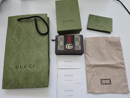 Gucci Ophidia GG Portemonnaie mit Rechnung und OVP