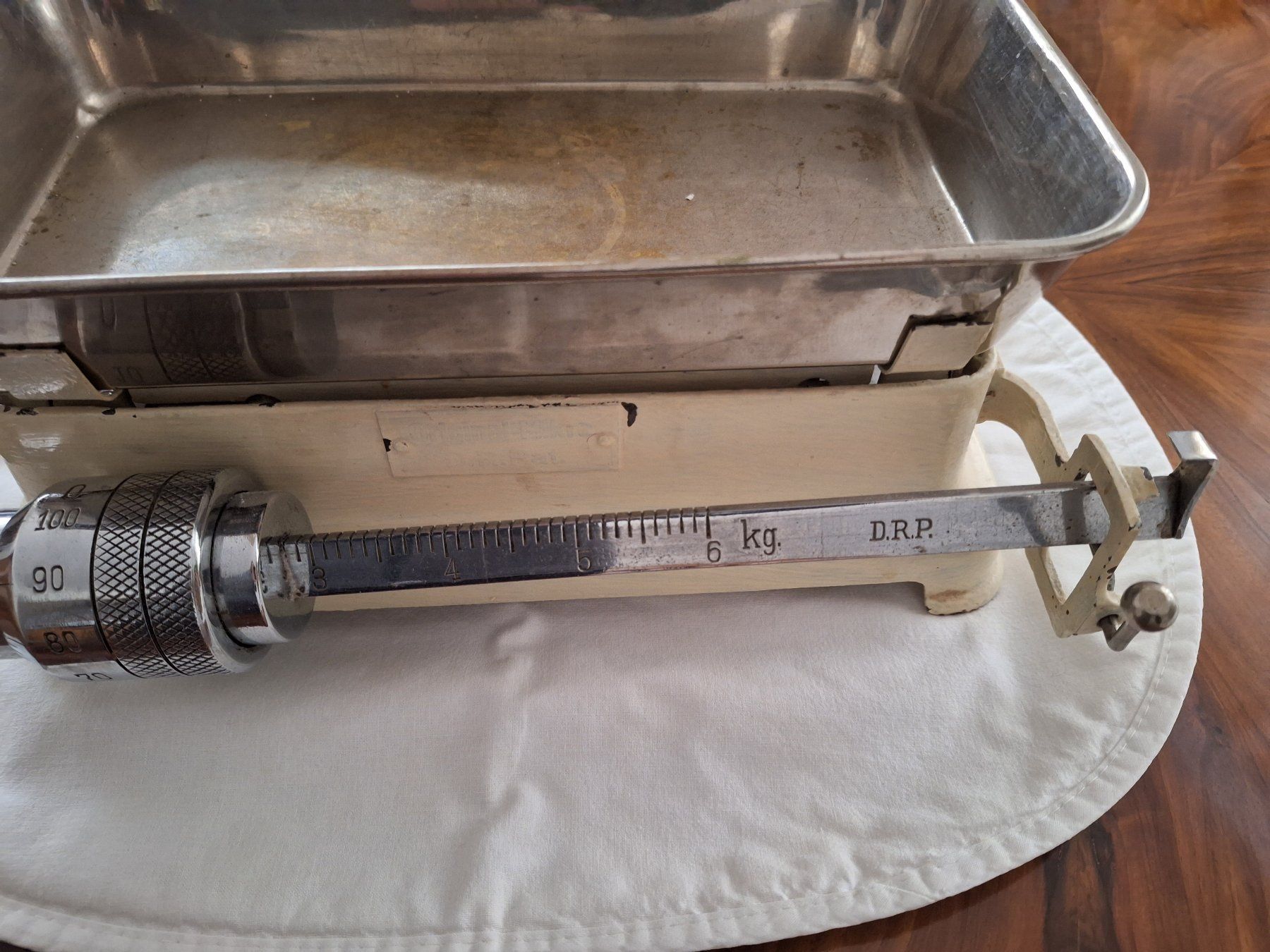 Bilance da cucina: Vintage Küchenwaage, Schale abnehmbar – Usato da Winterthur venduto da Goldpipau 2
