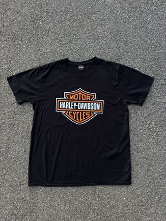 Harley Davidson Vintage T-Shirt Black XXL Biker