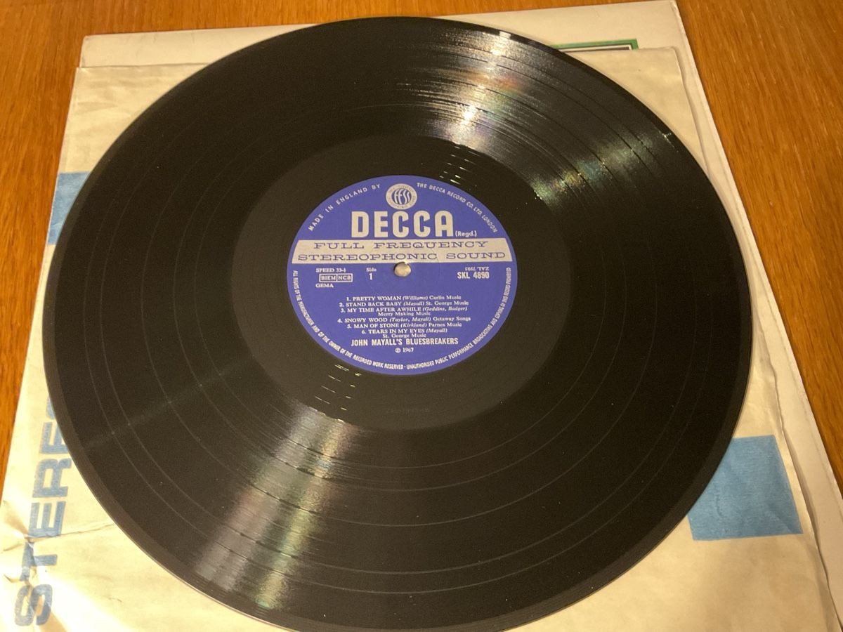 Schallplatten: John Mayall Crusade Blues Breakers Vinyl LP Decca 1967 – Gebraucht aus Steinach von Quarkie 2