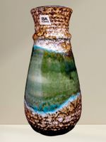 Vase Bay 630 25 cm vintage Midcentury Fat Lava Keramik 25cm