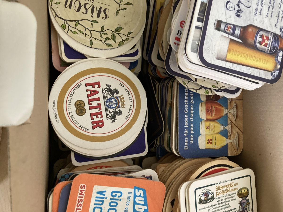 Untersetzer: Konvolut Bierdeckel 50 stk +  – Gebraucht aus Aarwangen von to-hirschi 8