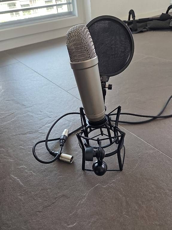 Microfoni: Rode Mikrofon + Kabel, Popfilter & Ständer – Usato da Zürich venduto da jil_pyn9 2