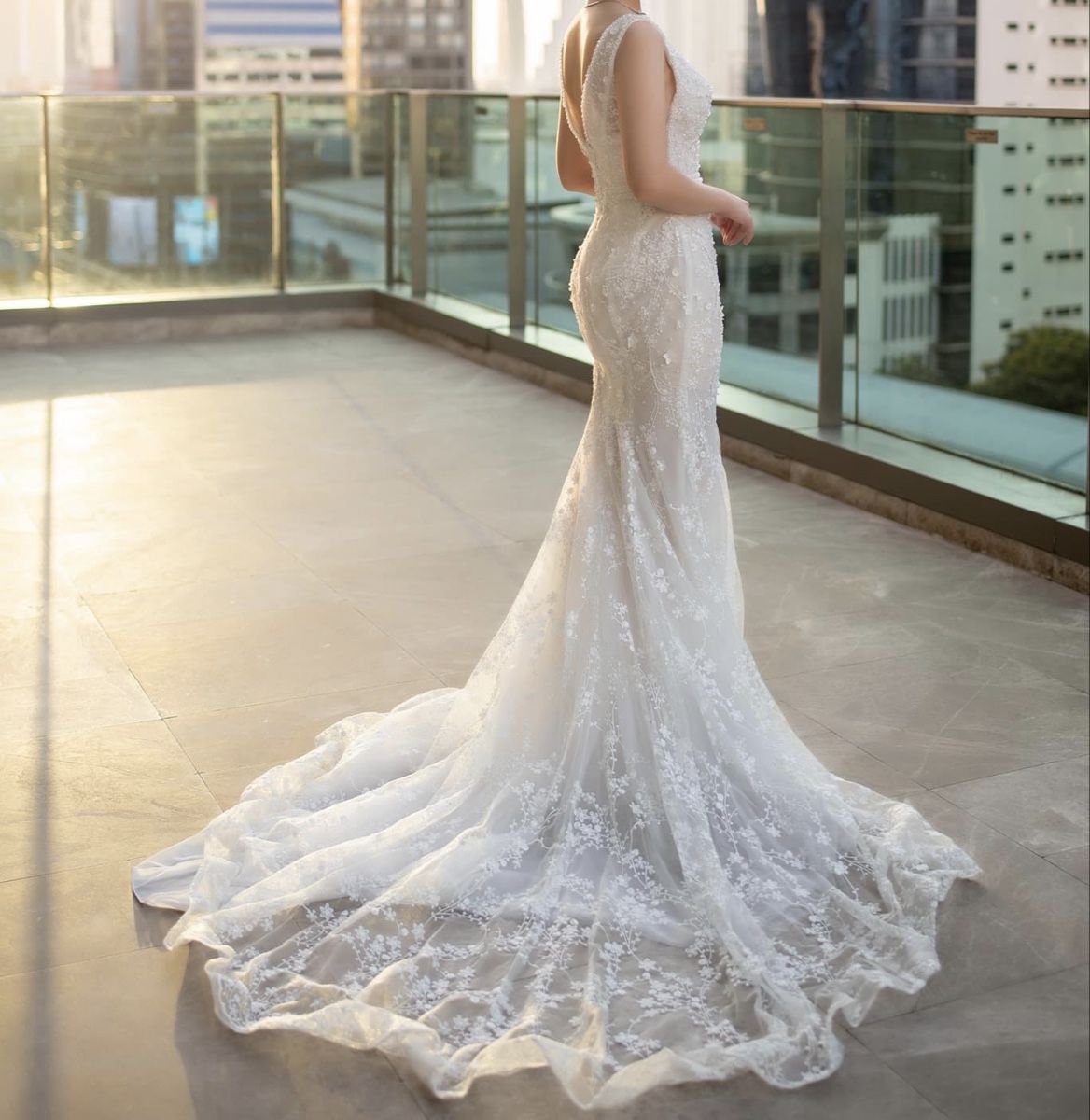 Vestiti: Hochzeitskleid Weiss Grösse 36 -  Wunderschön & einzigartig – Usato da Aesch BL venduto da ari_z7gp 1
