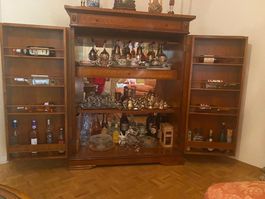 Magnifique bar en bois signé
