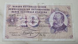 Suisse 10 Fr. 07.03.1973 Serie 88 C