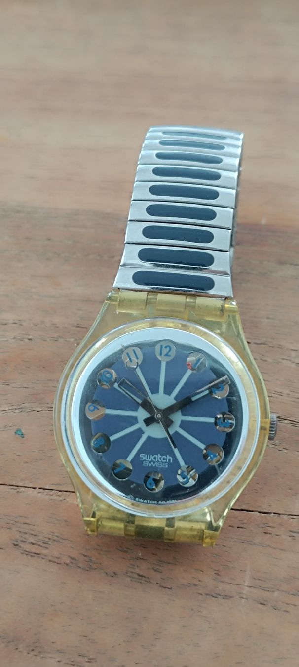 Swatch Montres: Orologio Swatch Gent Flex Blue Segment – D'occasion à Bellinzona par gab_t52k 1