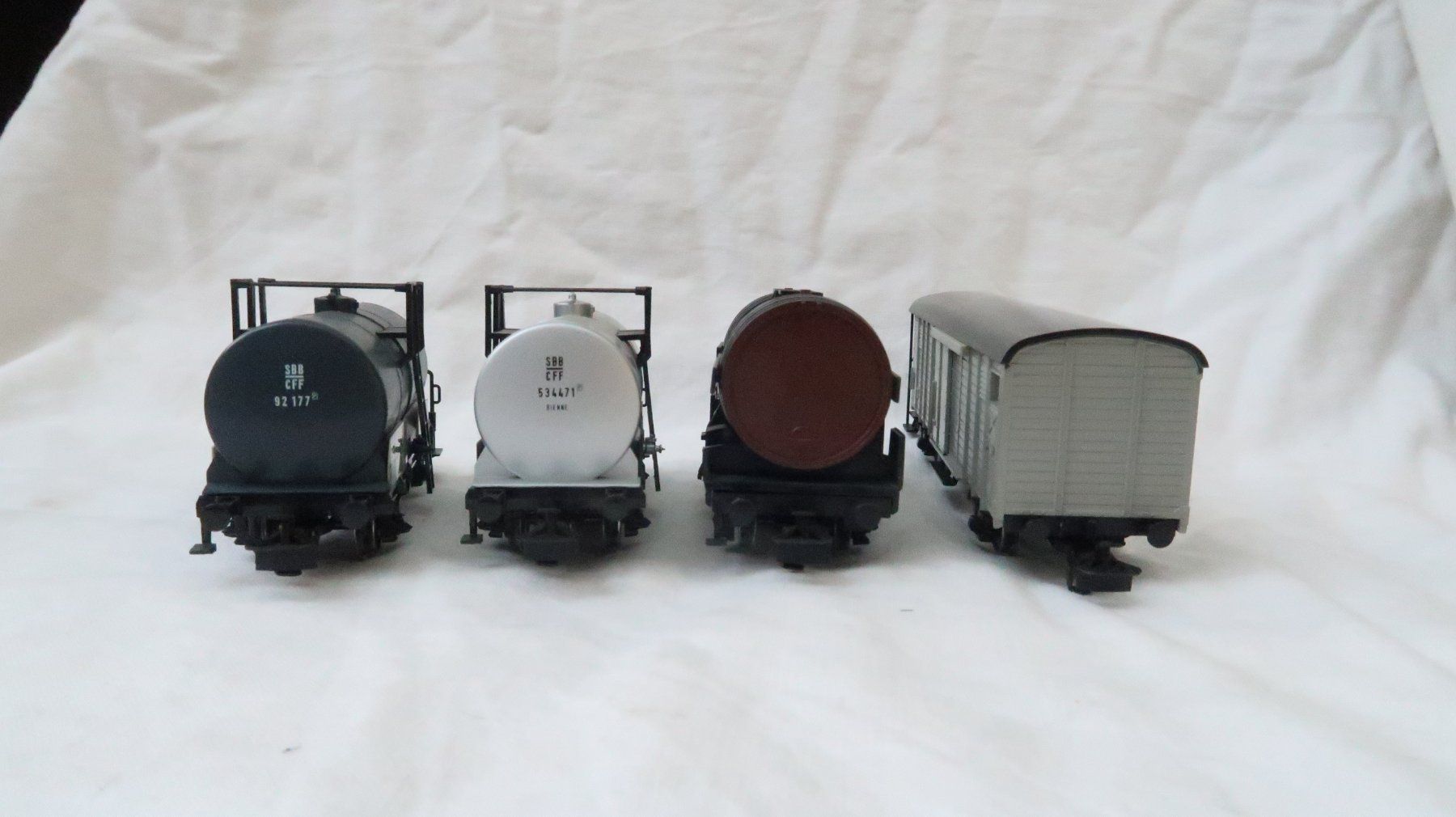 Märklin Modellini di ferrovie: Märklin SBB "Hist. Güterwagenset 1930" – Usato da Muttenz venduto da Laeckerlihamschter 5