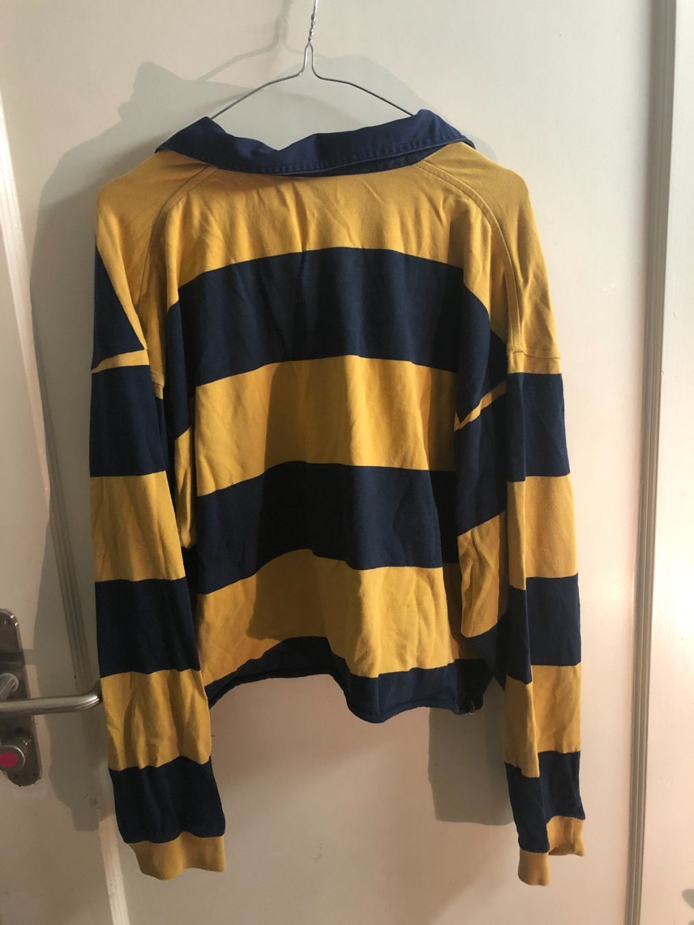Polo-Shirts: Cropped Polo // Lacoste // senfgelb - blau – Gebraucht aus Zürich von aurelia_nater 2