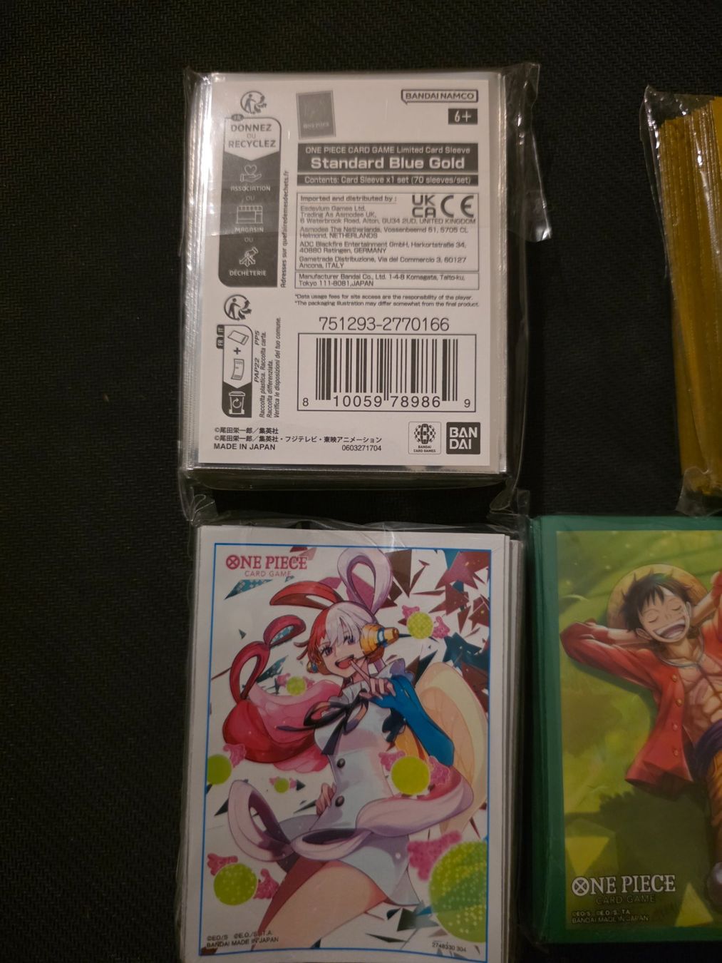 Pokémon Sammelbilder & Trading cards: One Piece Anniversary / Deck Premium Sleeves – Neu (gemäss Beschreibung) aus Basel von Epicdraw 2