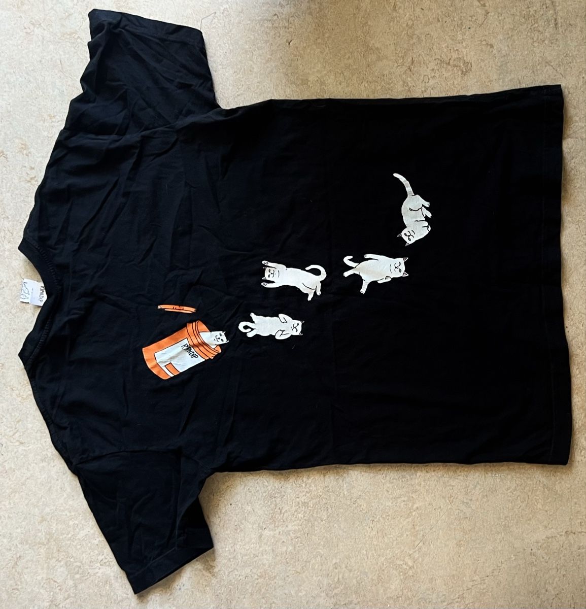 Ripndip T-shirt: T-shirt blue Ripndip – Usato da Lausanne venduto da Gatorlaligattor 1