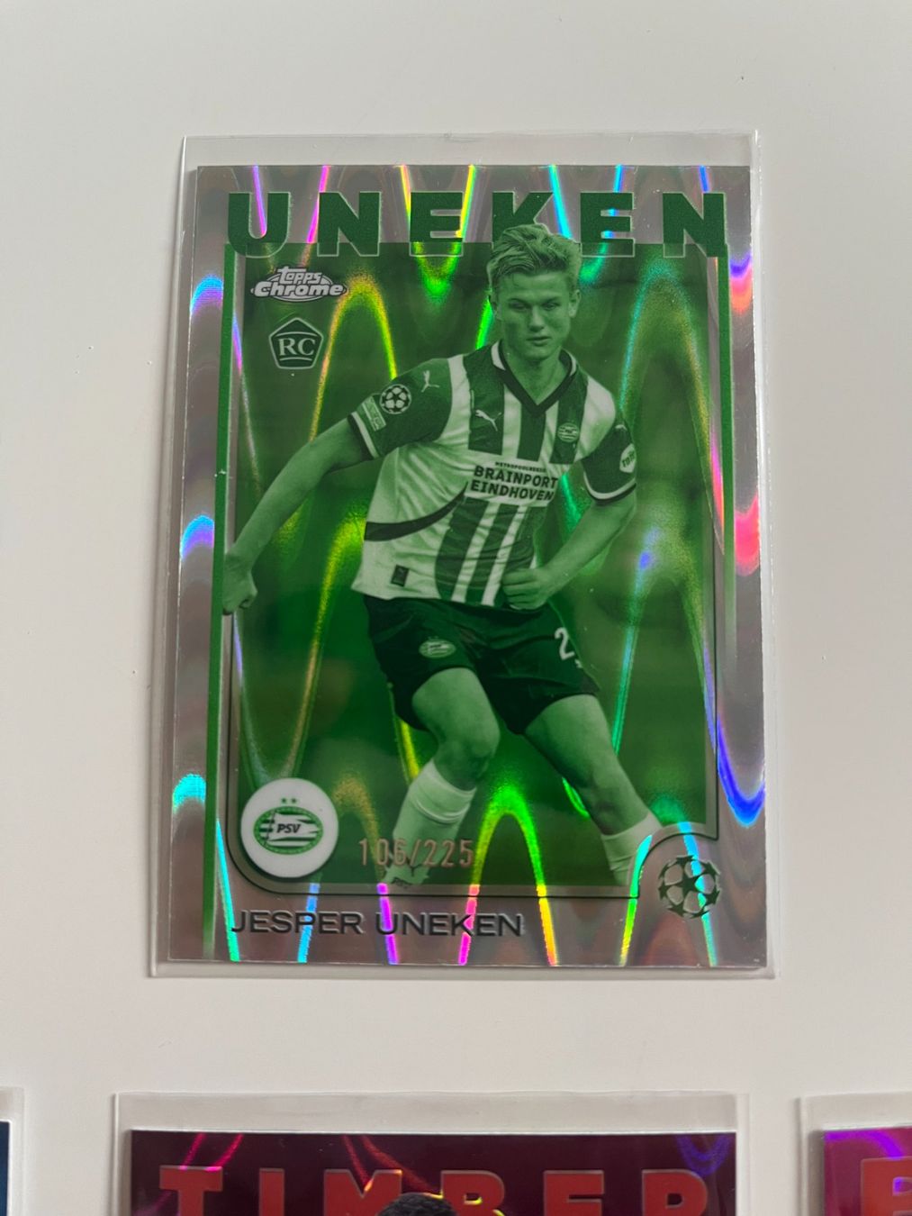 Topps Carte collezionabili: 7 x Numbered Topps Chrome Feyenoord / PSV – Usato da Thun venduto da sci_lz9x 3