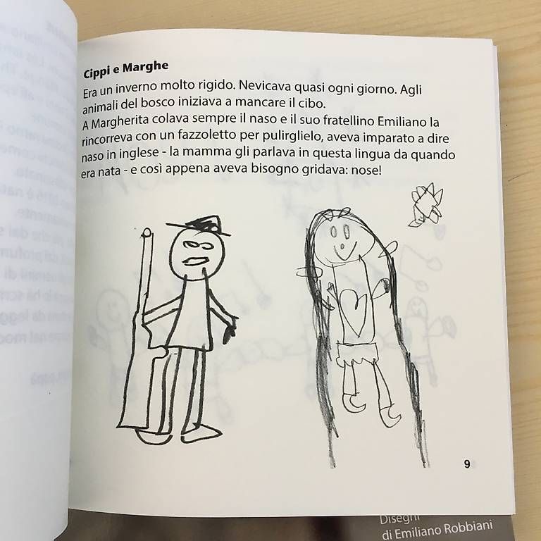 Libri: libro per bimbi fatto da bimbi – Usato da Cadro venduto da vitorobbiani 1