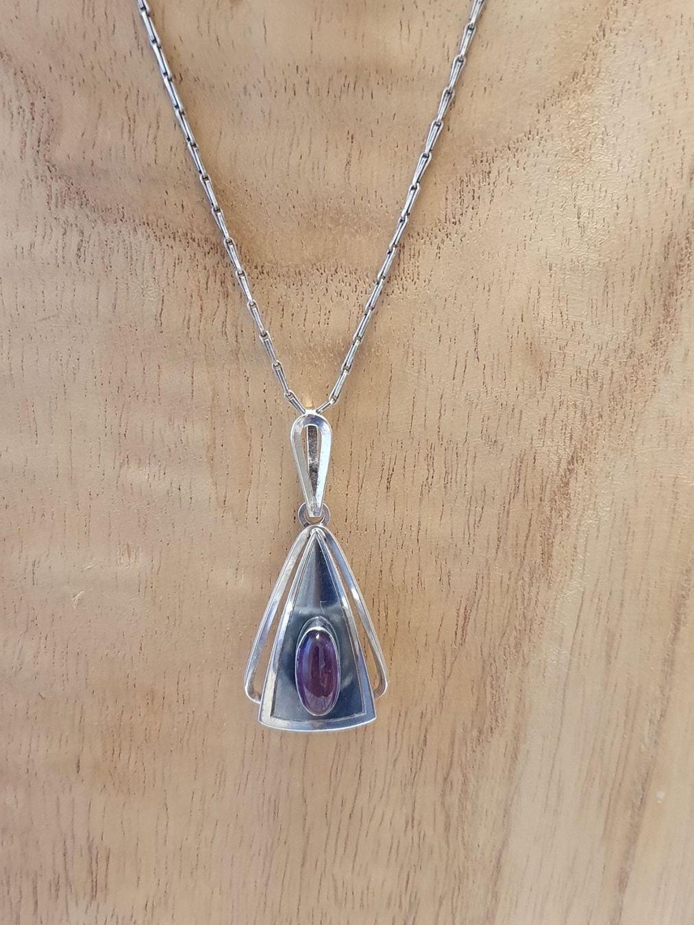Ciondoli: Vintage Designer 800er Silber Amethyst- – Usato da Wohlen AG venduto da palmsprings 8