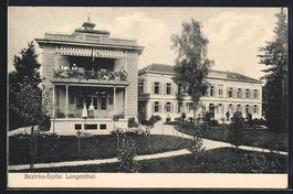 Langenthal, Bezirks-Spital, Parkpartie