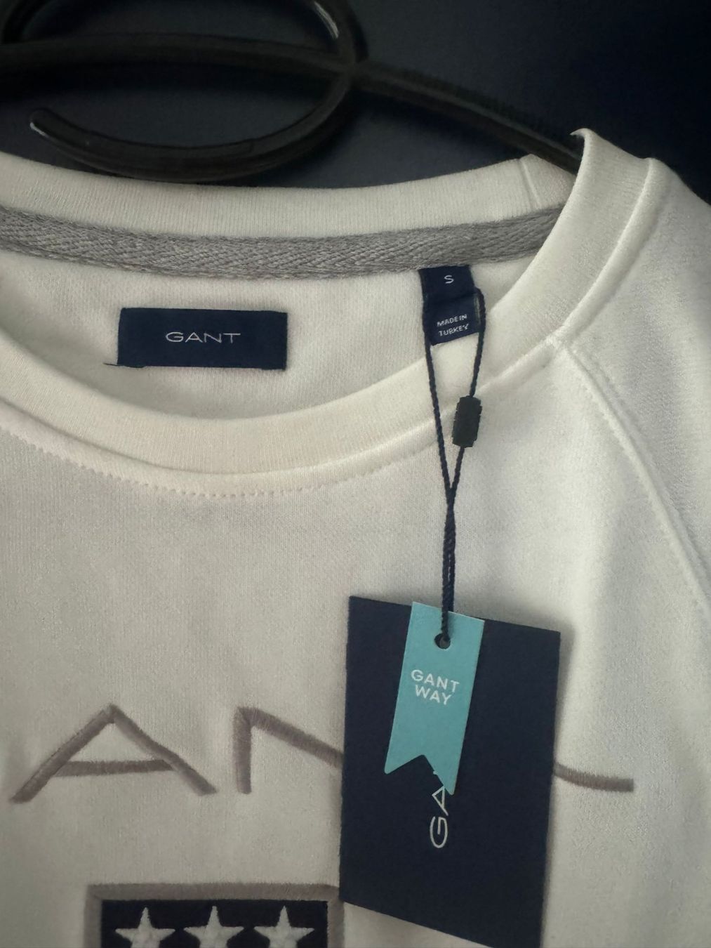 Gant Maglioni & Felpe: Gant Damen Pullover weiss – Nuovo e nell'imballaggio originale da Lupfig venduto da Pluribus 1