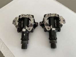 Fahrradpedale Shimano PD-M520, wenig gebraucht