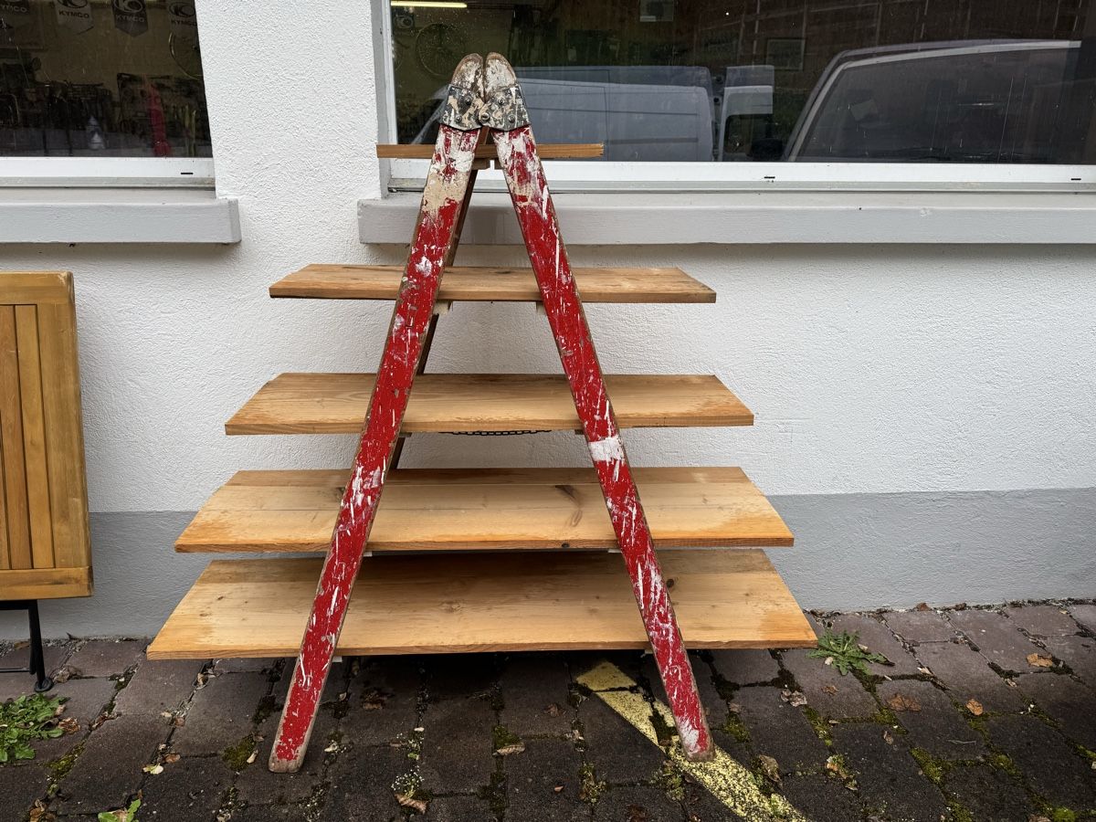 Scale: Bockleiter als Blumenständer – Usato da Gränichen venduto da onkel_xxl 2