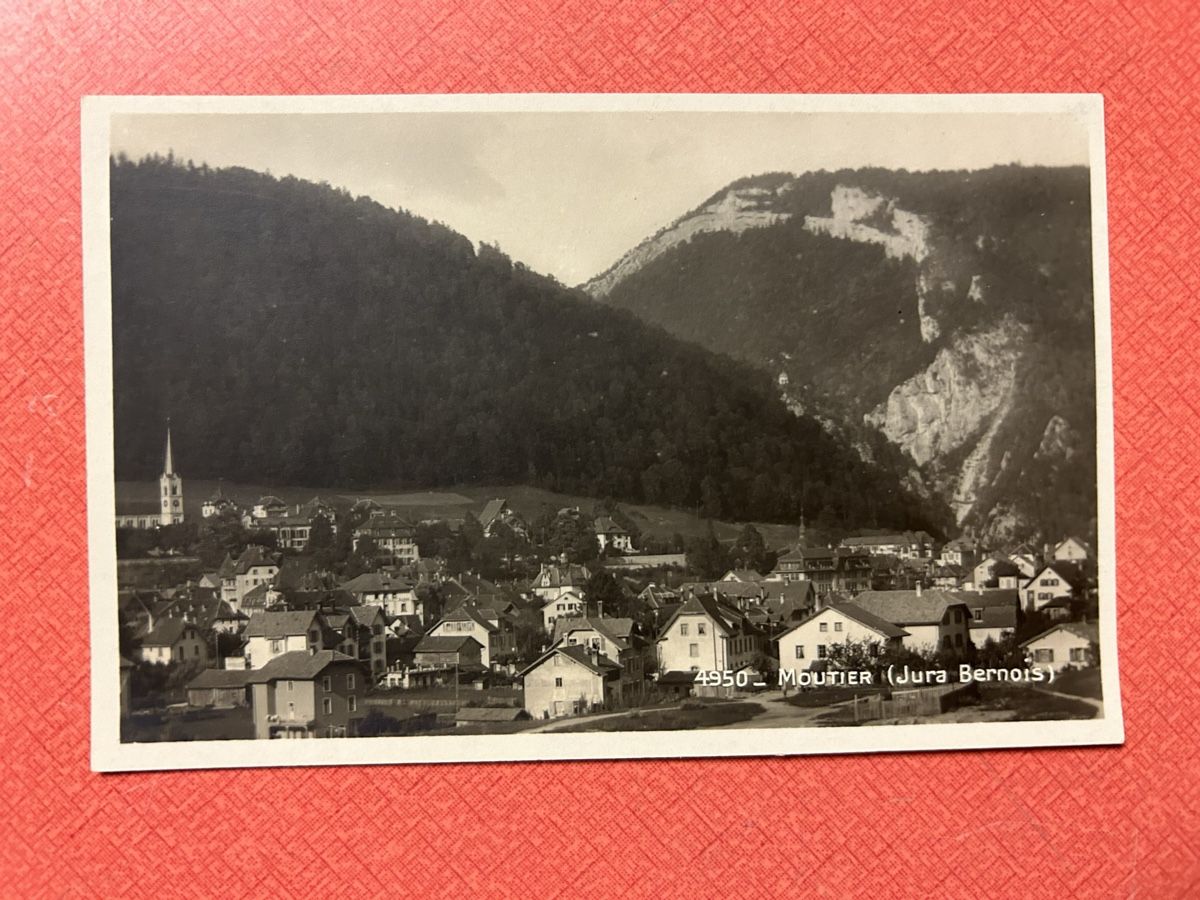 Cartes postales: Alte Ansichtskarte Moutier Jura Bernois. – D'occasion à Lanzenhäusern par vic63