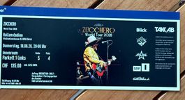 Zucchero Ticket 18.6.26