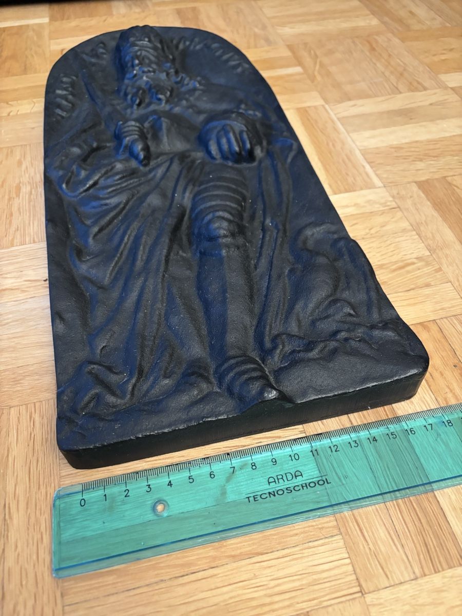 Tutte le decorazioni: Gusseisenplatte mit Motiv – Usato da Küsnacht ZH venduto da Slofia 1