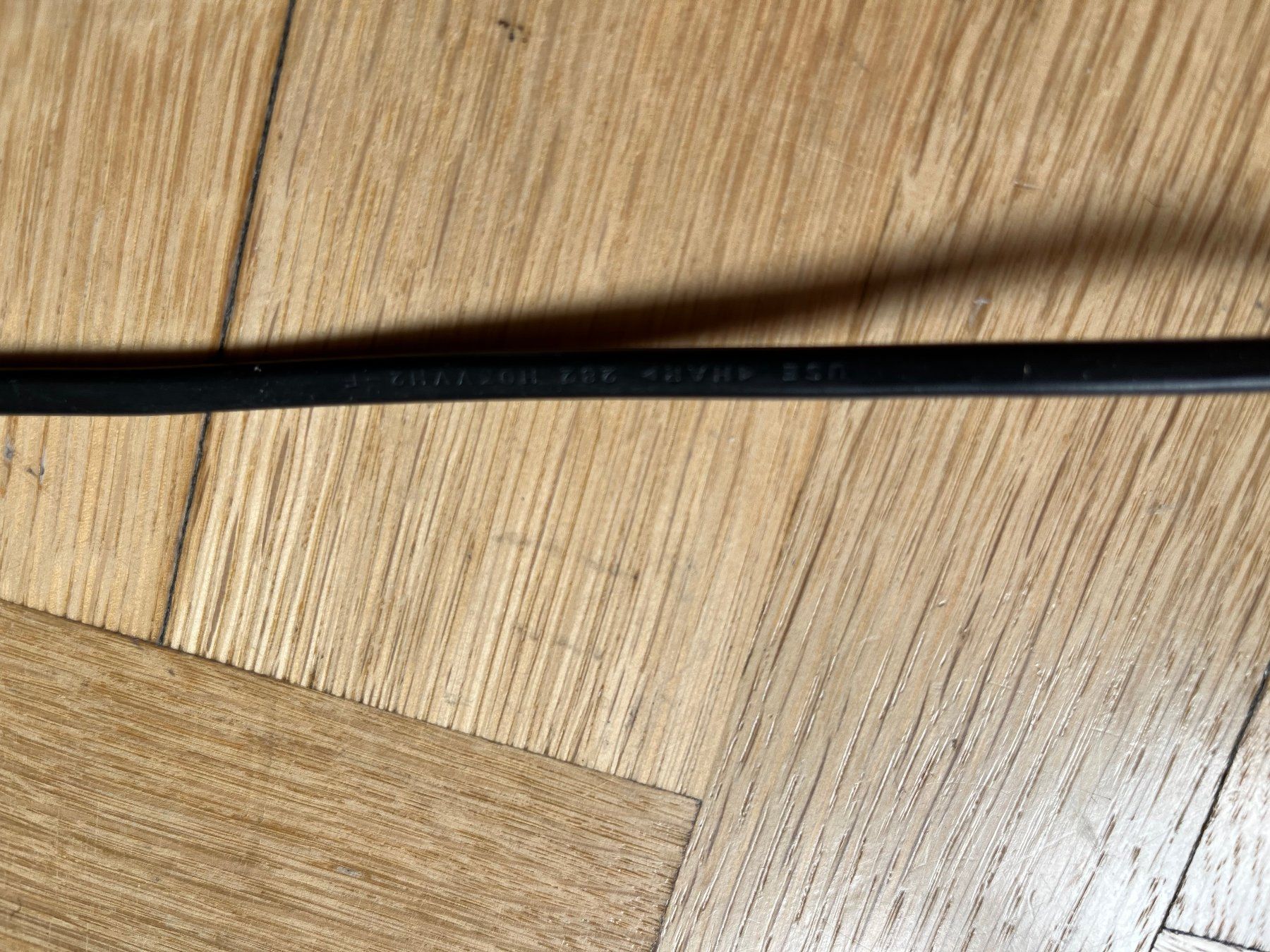 Kabel: Rallonge électrique noir pour radio – Gebraucht aus Genève von Donnet2 4