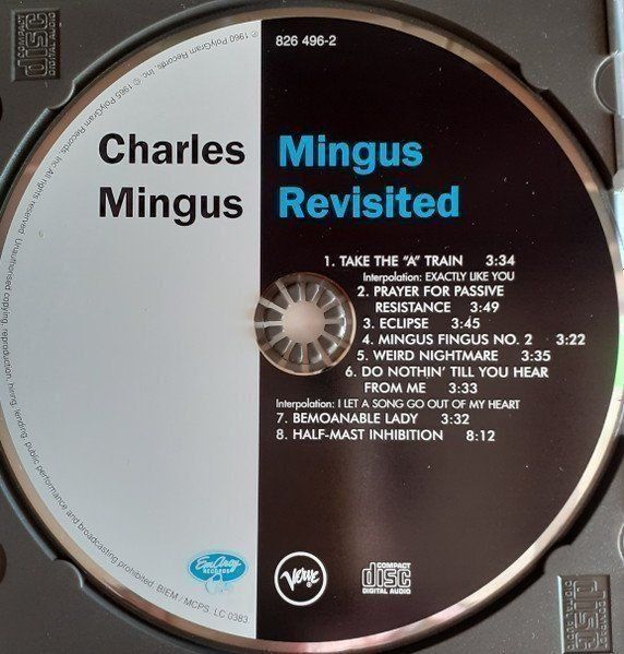 CDs: Charles Mingus [VERVE] Clark Terry, Slide Hampton, E. Dolphy – Gebraucht aus Unterbäch VS von soqun 2