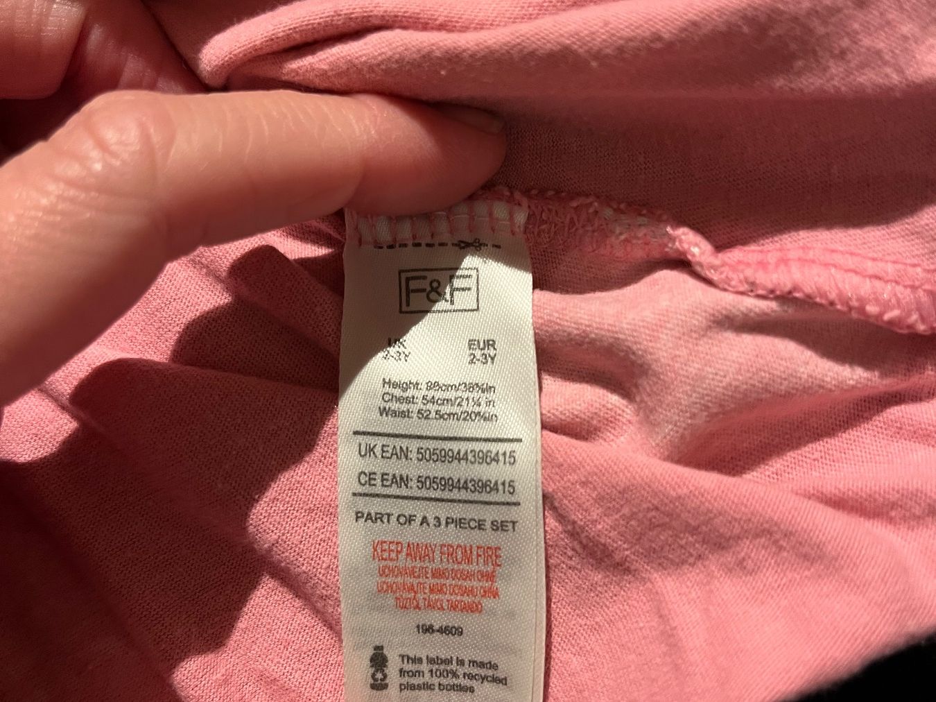 Vestiti & Gonne: rosa gepunktetes Kleid, Größe 98 – Usato da Umiken venduto da deb_57xk 3
