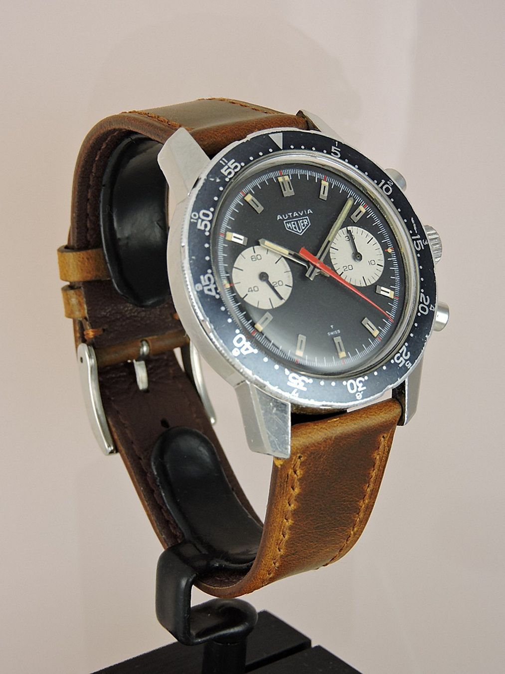 Orologi: 1970 Heuer Autavia 7763C 2nd exec. - serviced – Usato da Bern venduto da Vintage-Oyster 2