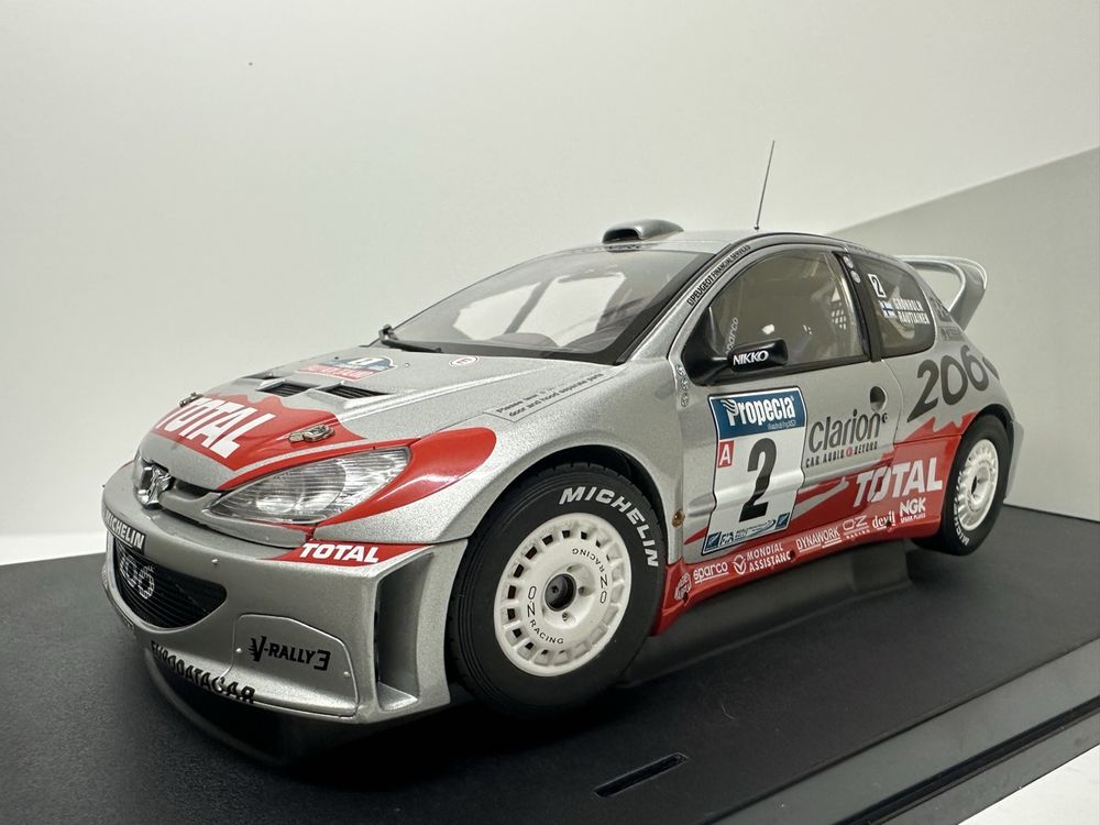 Peugeot 206 WRC - YPF Rally Argentina 2003 - Grönholm - Rautiainen