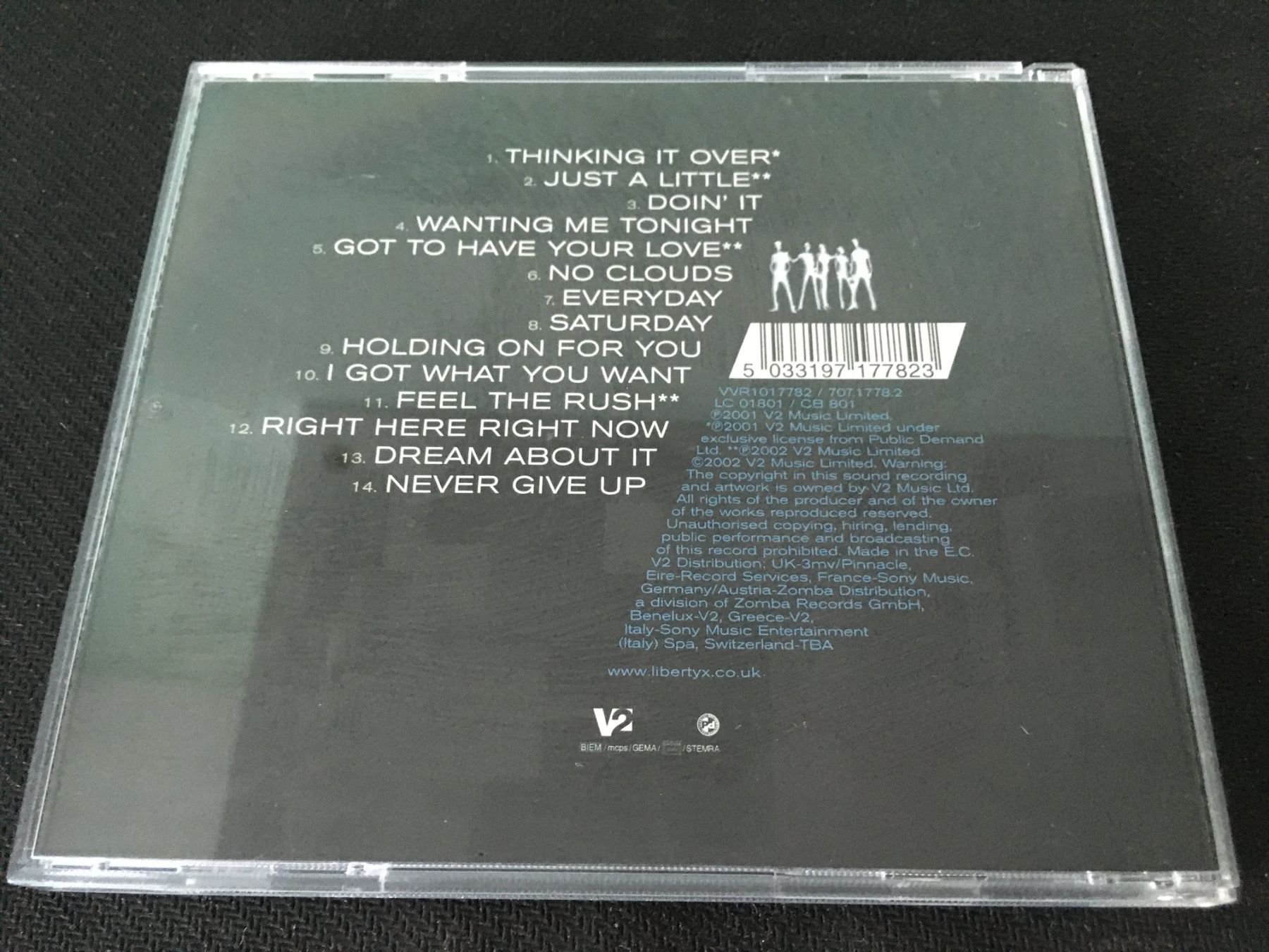CD: Liberty X - Thinking it over -CD- – Usato da St.Gallen venduto da MedienJoe 2