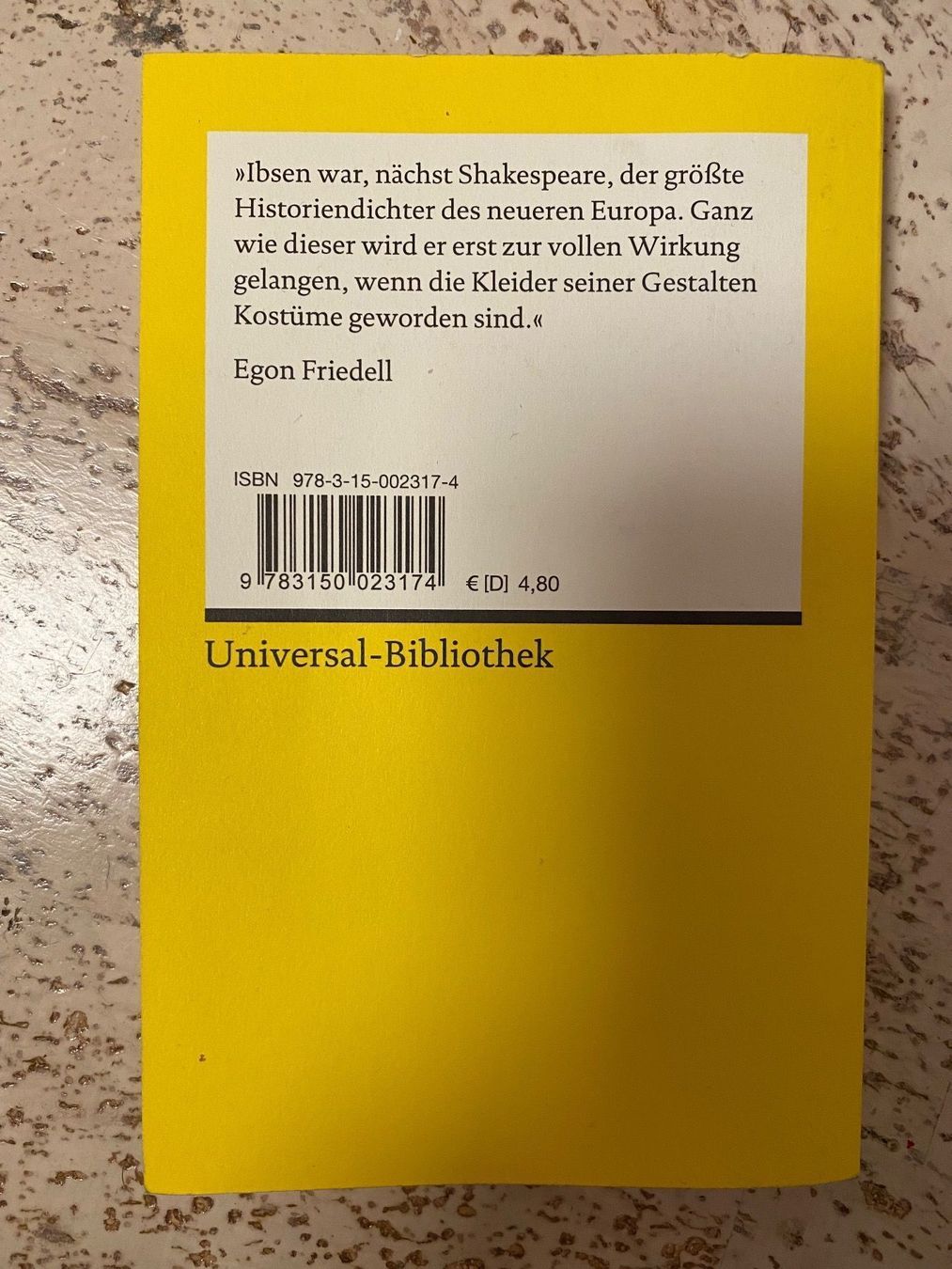 Libri: Buch Die Wildente – Usato da Boniswil venduto da NetworkNavigator 2
