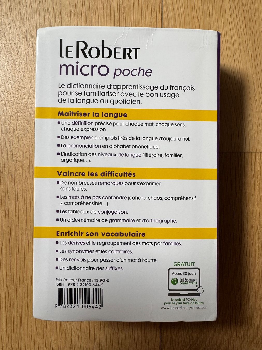 Libri: Dictionnaire Le Robert Micro Poche - 90 000 définitions – Usato da Jussy venduto da Retrove 1