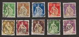 1908 Z 107-116  Gebraucht