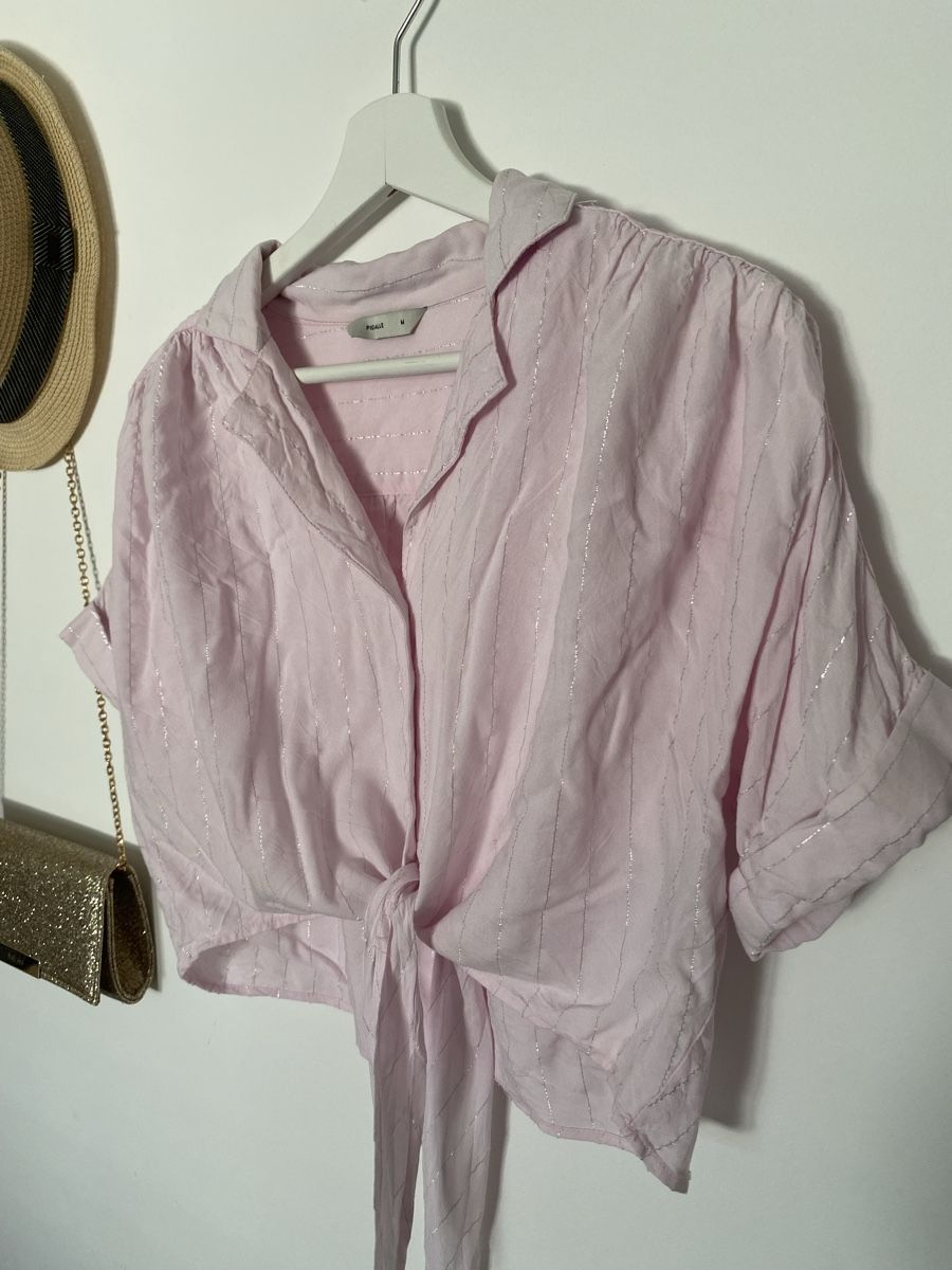 Only Tops: Chemisier rose à nouer devant taille M - Only  – Neuf (Voir description) à Delémont par bou_26 4