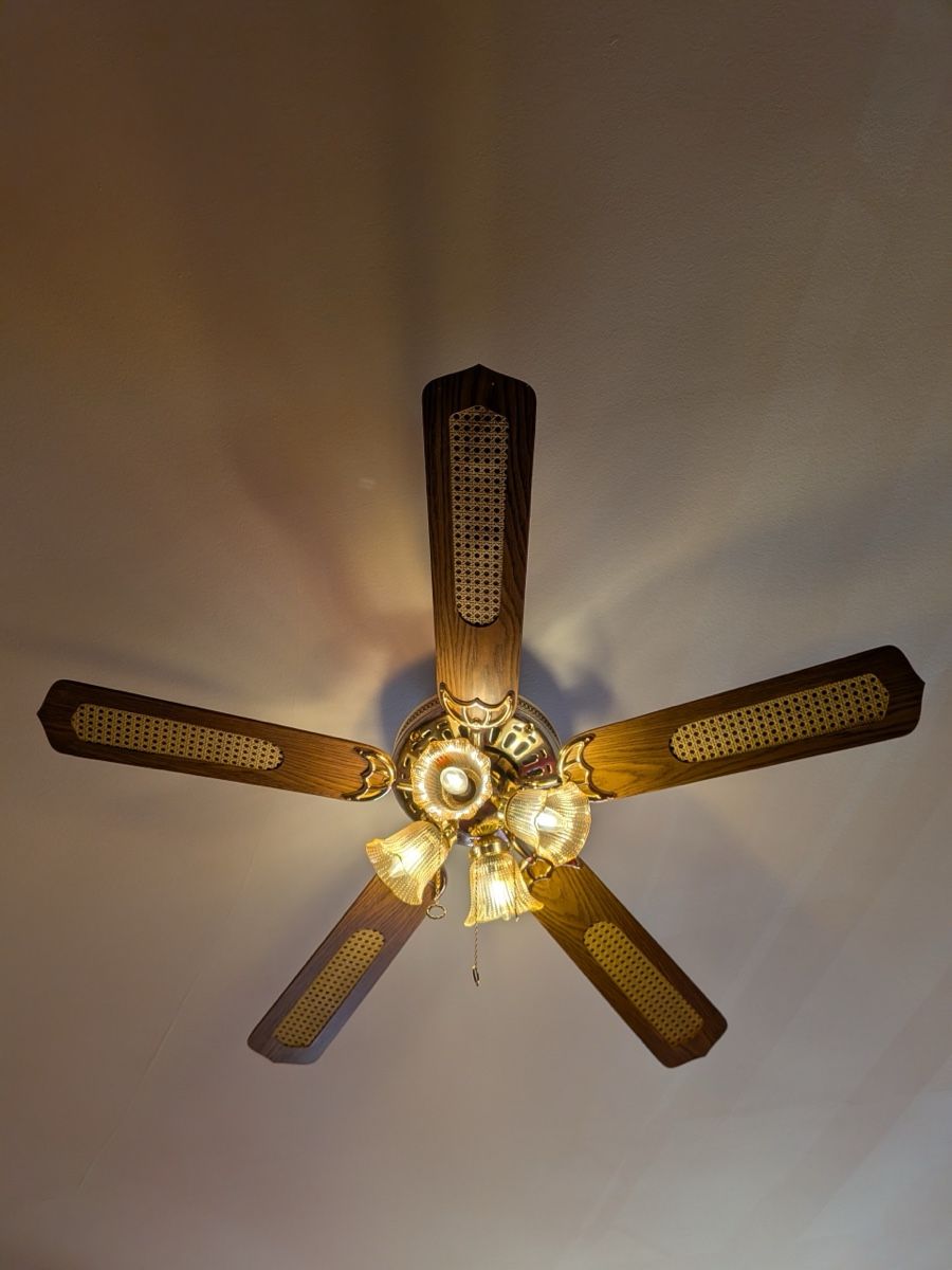 Kronleuchter & Deckenlampen: Deckenventilator mit Licht – Gebraucht aus Bern von Discomirco