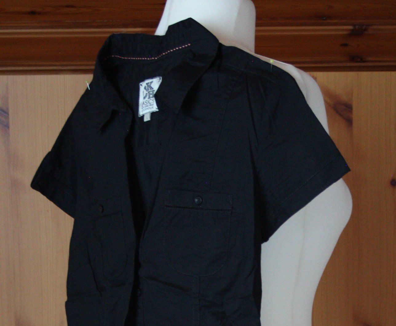 Camicette: Bluse CLOCK HOUS schwarz Gr. L – Usato da Flüelen venduto da Diversicum-Textil 3