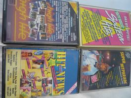 4x Musik Kassetten - Top Sammlung POP 80s ua Sampler