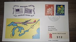 Swissair Zürich Montreal Chicago 17.05.1962