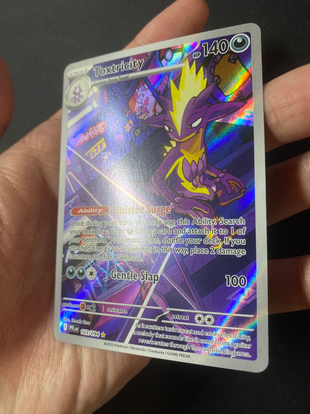 Pokémon Carte collezionabili: Toxtricity 103 - Riffex - Phantasmal Flames - EN – Nuovo (secondo la descrizione) da Hausen AG venduto da Shrade 1