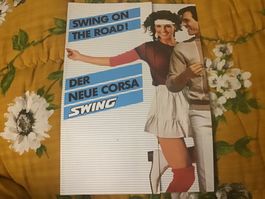Opel Corsa Swing Verkaufsprospekt 4 Seiten